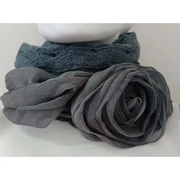 Šála Dámská šála tmavě šedá - FPrice one size