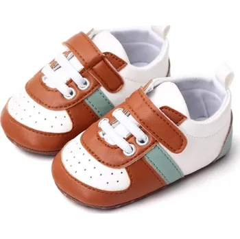 Capáčky Capáčky 6-12 měsíců - BZ2316 / hnědá / zelená