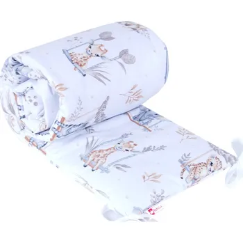 Dětská postel Ochranný mantinel do postýlky - safari na houpačce