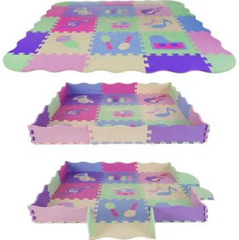 Pěnové puzzle 9 elementů 112x112 cm