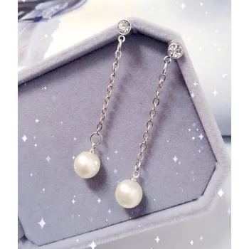 Náušnice Náušnice | dámské náušnice, 1 pár - Styl perla 5