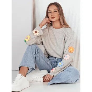 Dámská halenka Dámská mikina oversize RAWEL šedá