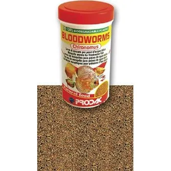 Krmivo pro rybičky Krmivo pro ryby Prodac Bloodworms Chironomus 7g