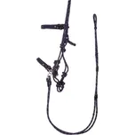 Ohlávka provazová QHP multifunctional s otěžemi