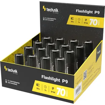Svítilna Svítilna TECHNIK MT-P9, 3xAAA, 70lm