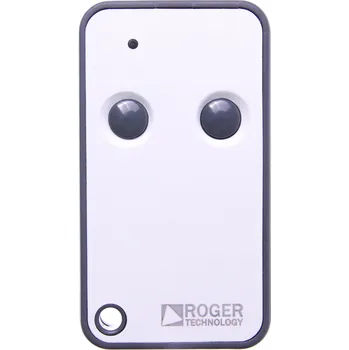 Dálkový ovladač vrat Roger Technology Dálkový ovladač Roger E80/TX52R/2, 2 kanálový ovladač, 433,92 MHz