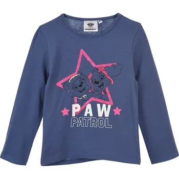 Dívčí tričko Dívčí tmavě modré tričko Paw Patrol Velikost: 98