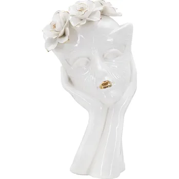 Váza Mauro Ferretti Váza WOMAN MASK 16,5X14X27,3 cm