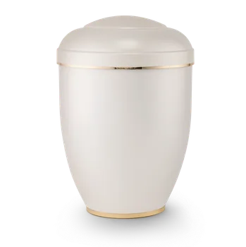 Smuteční dekorace Ekologická urna Creatio II - Bílá