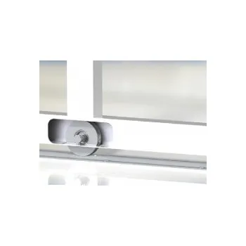 Pohon brány Cais WO824B2 zesílené spodní pojezdové kolečko pro posuvné brány, O profil, dvouložiskové, průměr 78 mm