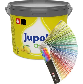 barva na zeď JUB Jupol Citro Plísním odolná malířská barva s vůní citrónu - míchaný odstín - 2L