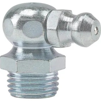 ÚHLOVÁ KULOVÁ MAZACÍ HLAVICE 90° - ZÁVIT M10X1 (Úhlová kulová mazací hlavice 90° se závitem M10X1)