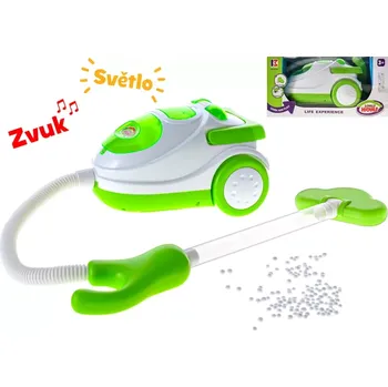 Dětská kuchyňka Vysavač 19cm na baterie se světlem a zvukem v krabičce