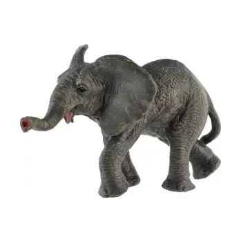 Slon africký slůně zooted plast 9cm