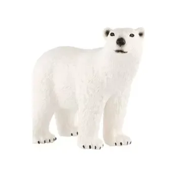 Medvěd lední zooted plast 10cm