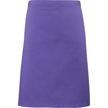 Premier Workwear Pracovní zástěra středně dlouhá PR151 Purple -ca. Pantone 269 70 x 50 cm