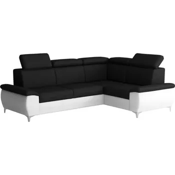 Rohová sedačka Chester B, Potah: ekokůže Soft 017 + Malmo New 96, Strana: pravá MIRJAN 5902928074109