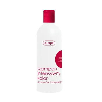 Šampon Ziaja Intenzivní barva šampon na vlasy s ricinovým olejem 400 ml