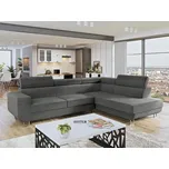 Rohová sedací souprava s nastavitelnými opěrkami hlavy Antrodem, Potah: Manila 16, Strana: pravá MIRJAN 5903211047305