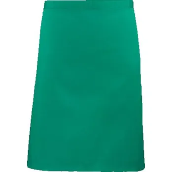Premier Workwear Pracovní zástěra středně dlouhá PR151 Emerald -ca. Pantone 341 70 x 50 cm