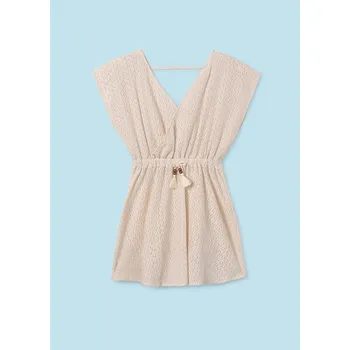 Dětská móda Dívčí šaty Mayoral 6958 béžové Rozměr: 167 (18 let)