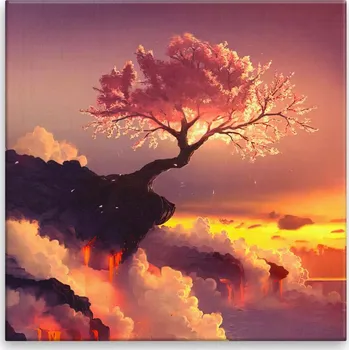 Obraz Obraz na plátně - Kouzelná obloha - 40x40 cm - CZ výroba