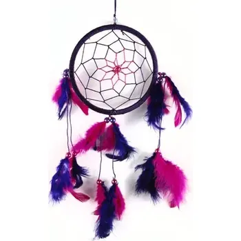 Lapač snů Lapač snů růžovo fialový 11,5 cm