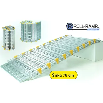 Nakládací rampa pro vozidlo Roll-a-Ramp Roll-A-Ramp, Rampa šířka 76 cm Délka (cm): 122 cm