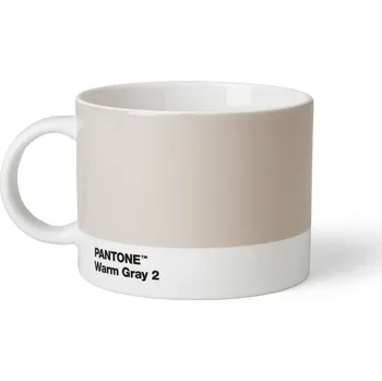 Bílý/šedý keramický hrnek 475 ml Warm Gray 2 – Pantone ID_1202890