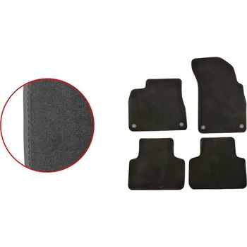 autokoberec ACI textilní koberce pro AUDI Q7 15- EXCLUSIVE (pro kulaté příchytky) sada 4 ks