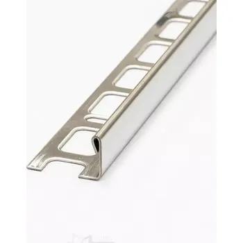 Stavební profil Havos, lišta L 3 mm 2,5 m nerez pololesk (Nerez "L" 3mm / pololesk 2,5m )