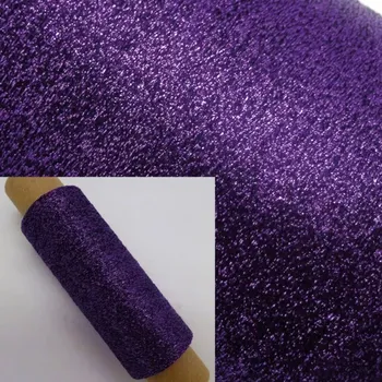 Příze Lurexová nitka temně fialová 1000m (Lurex Dark Violett)