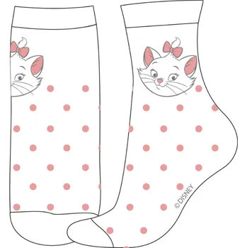 Ponožky Kočička Marie bílé 31/34