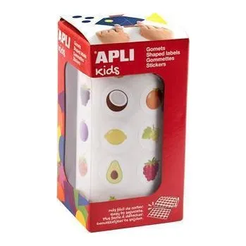 samolepka Samolepky "Stickers", ovoce, v roli, 900 ks, APLI Kids 19714