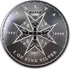 Pressburg Mint Maltézský kříž 1 oz 2023 stříbrná mince 31,31 g