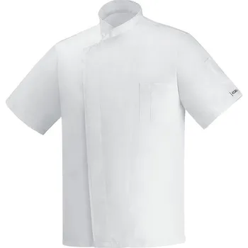 Gastro oděv Kuchařský rondon EGOchef Ottavio cool vent bílý - krátký rukáv S E-2065001ES