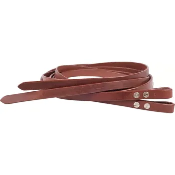 Westernové otěže kožené hnědé