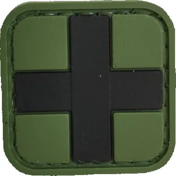Nášivka WARAGOD nášivka Cross Medic PVC Patch OD Green