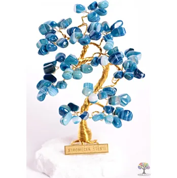 Drahý kámen Magieprirody.cz Achátový stromeček štěstí 15 cm - B1 - #94