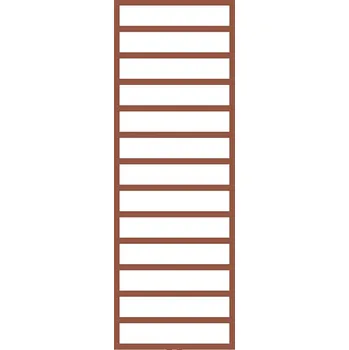 Radiátor HOPA Koupelnový radiátor PERTH barva dle vzorníku + Barva radiátoru - Skupina barev [1], Rozměr radiátoru - 400 × 680 mm, výkon 245 W, Typ připojení - Středové 50 mm, RADPER4070.SP