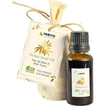 Masážní přípravek INBYO Přírodní živý konopný olej 20 ml