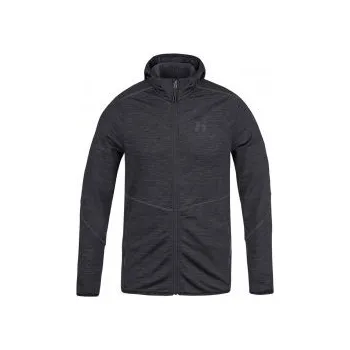 Pánská mikina Hannah DAMAR HOODY anthracite mel L; Černá mikina + DÁREK DLE VÝBĚRU!