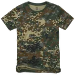 Brandit dětské tričko s krátkým rukávem, flecktarn