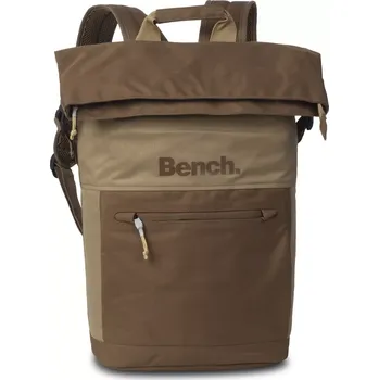 Městský batoh Městský rolovací batoh hnědý 19L Bench Leisure 64189 - stylový a praktický doplněk pro každodenní nošení. Ideální do práce, školy i volný čas .