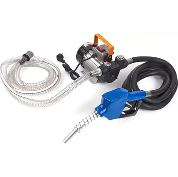 Palivové čerpadlo Profesionální 230 V čerpadlo s dávkovací pistolí na diesel a topný olej, 550 W, 60 l/min. (TrueTech)