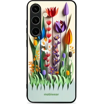 Pouzdro na mobilní telefon Lesklý kryt Mobiwear Glossy - Samsung Galaxy S24 - G015G Barevné květinky - VÝPRODEJ (Mobiwear Glossy obal, pouzdro, kryt na mobilní telefon Samsung Galaxy S24 - G015G Barevné květinky)