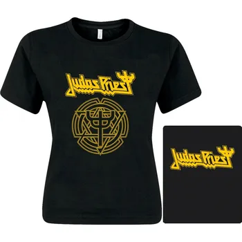 dámské triko Judas Priest - yellow logo