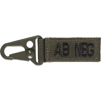 WARAGOD karabina krevní skupina AB- negative, olivová