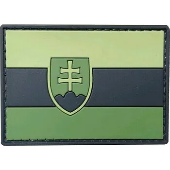 Nášivka WARAGOD Nášivka 3D Slovensko - Forrest 7x5cm