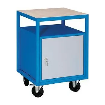 Dílenský stůl Mobilní svařovaný dílenský stůl Rivt, 85 x 57,2 x 59,2 cm